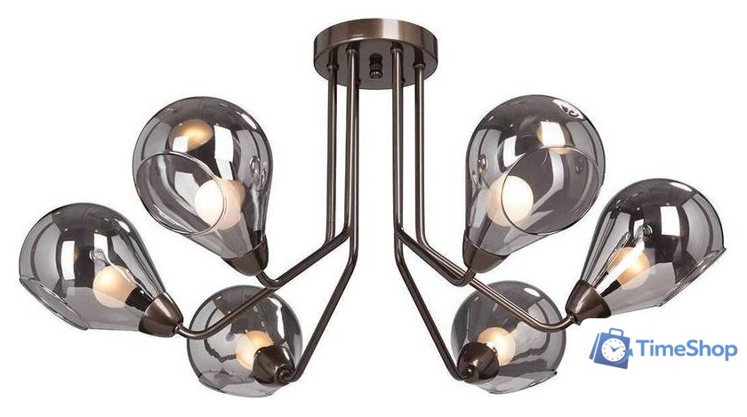 Люстра средней высоты Vitaluce V4869 V4869-7/6PL - Изображение №1 — Интернет-магазин Time-Shop