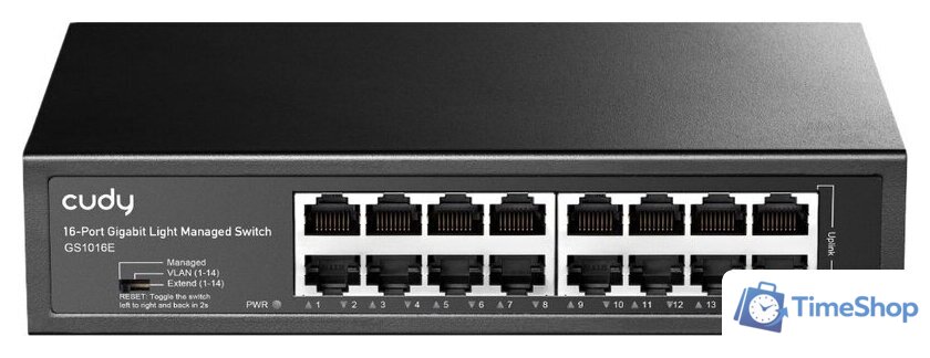 Настраиваемый коммутатор Cudy GS1016E 1.0 - Изображение №1 — Интернет-магазин Time-Shop