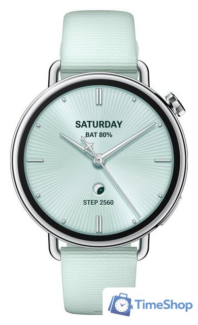 Умные часы Xiaomi Watch S4 41mm (мятный зеленый, международная версия) - Изображение №2 — Интернет-магазин Time-Shop