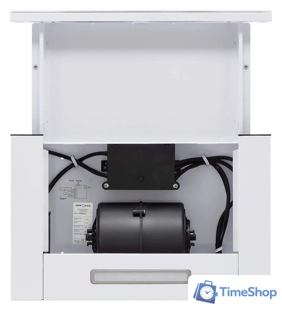Кухонная вытяжка Krona Kamilla F 450 white КА-00009804 (белый) - Изображение №6 — Интернет-магазин Time-Shop