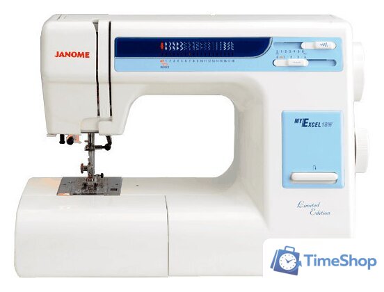Электромеханическая швейная машина Janome My Excel 18W - Изображение №1 — Интернет-магазин Time-Shop