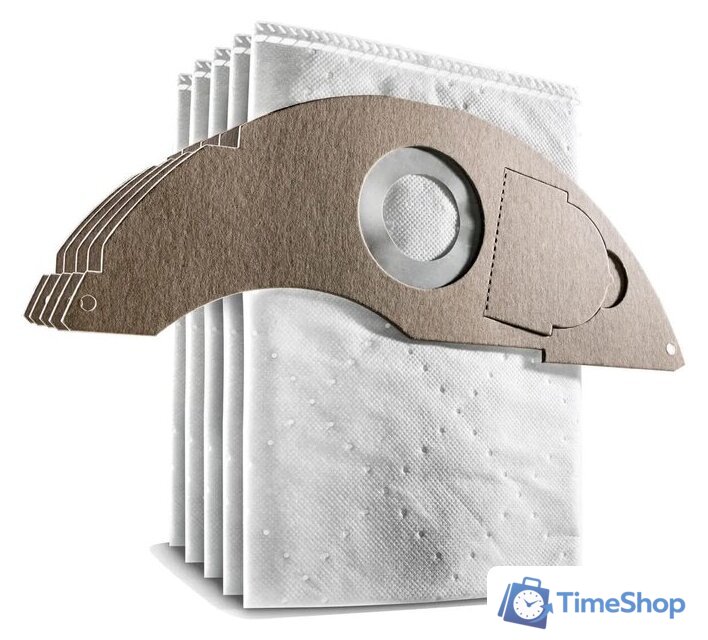 Фильтр-мешок Karcher для NT 22/1 2.889-217.0 (5 шт) - Изображение №1 — Интернет-магазин Time-Shop