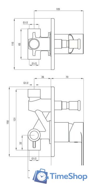 Смеситель Deante Alpinia BGA 044P - Изображение №2 — Интернет-магазин Time-Shop