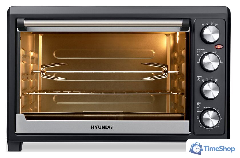 Мини-печь Hyundai MIO-HY076 - Изображение №1 — Интернет-магазин Time-Shop