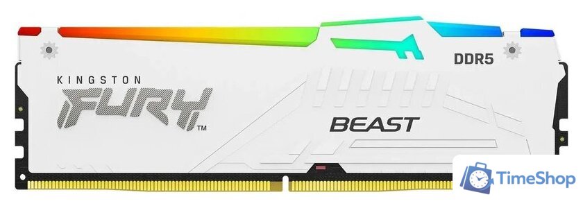 Оперативная память Kingston FURY Beast RGB 16ГБ DDR5 6000 МГц KF560C36BWE2A-16 - Изображение №1 — Интернет-магазин Time-Shop