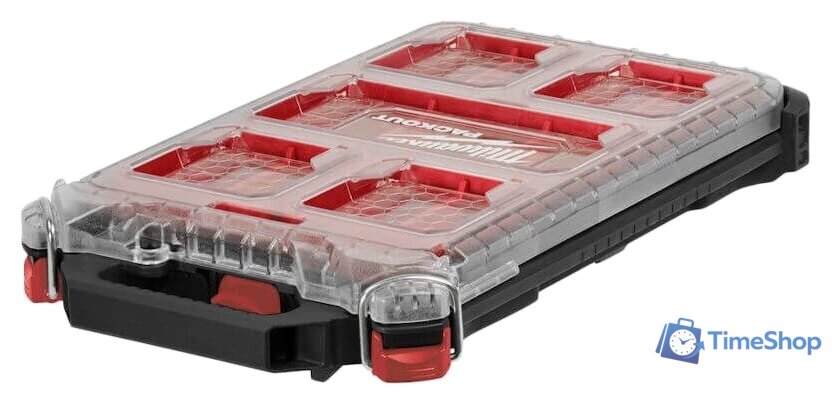 Органайзер Milwaukee Packout Compact Slim Organiser 4932471065 - Изображение №1 — Интернет-магазин Time-Shop