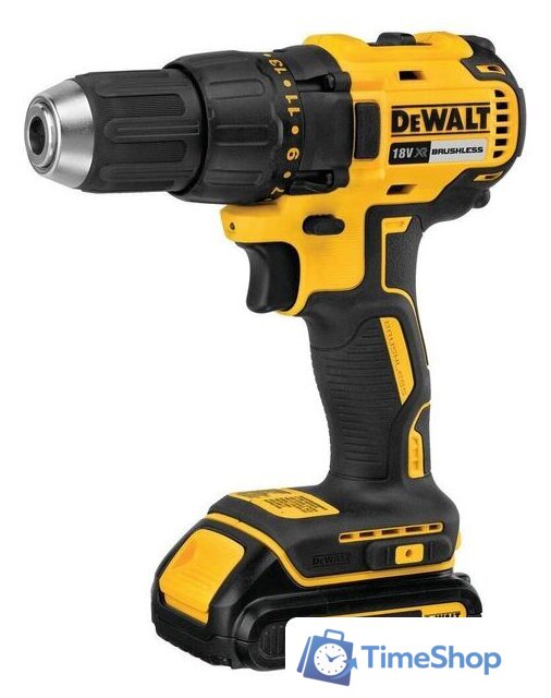 Дрель-шуруповерт DeWalt DCD777D2T-QW (с 2-мя АКБ, кейс) - Изображение №3 — Интернет-магазин Time-Shop