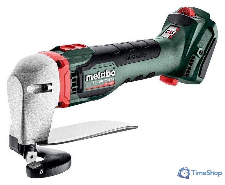 Листовые электрические ножницы Metabo SCV 18 LTX BL 1.6 601615840 (без АКБ, кейс) - Изображение №1 — Интернет-магазин Time-Shop