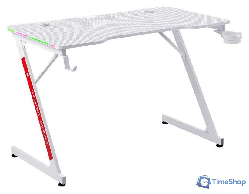 Геймерский стол Defender Solas White 64073 - Изображение №1 — Интернет-магазин Time-Shop