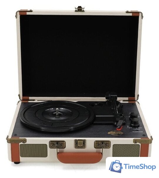 Виниловый проигрыватель Ritmix LP-130B (белый) - Изображение №4 — Интернет-магазин Time-Shop