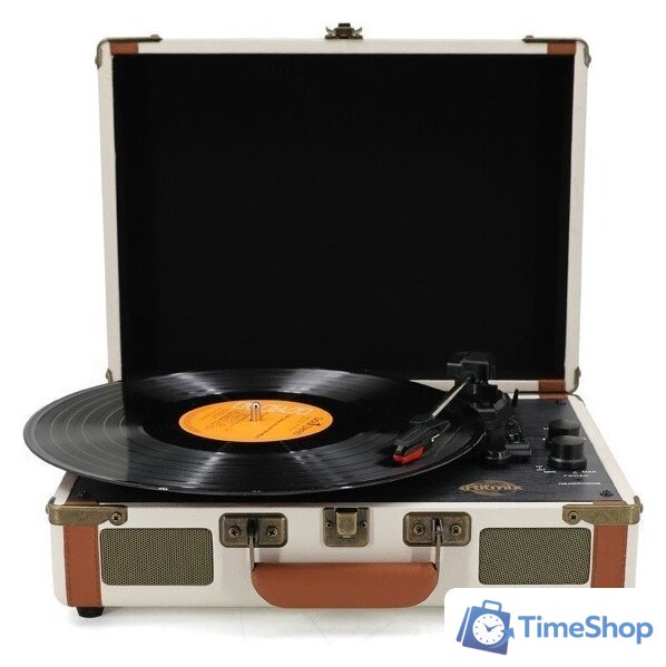 Виниловый проигрыватель Ritmix LP-130B (белый) - Изображение №3 — Интернет-магазин Time-Shop