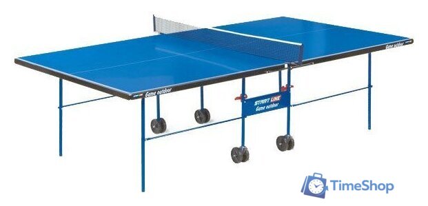Теннисный стол Start Line Game Outdoor (синий) - Изображение №1 — Интернет-магазин Time-Shop