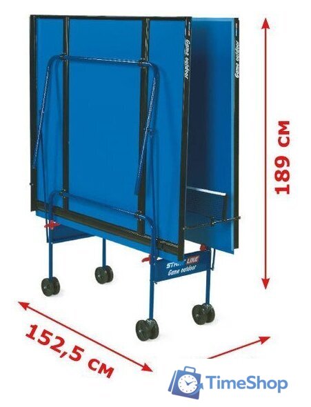 Теннисный стол Start Line Game Outdoor (синий) - Изображение №3 — Интернет-магазин Time-Shop