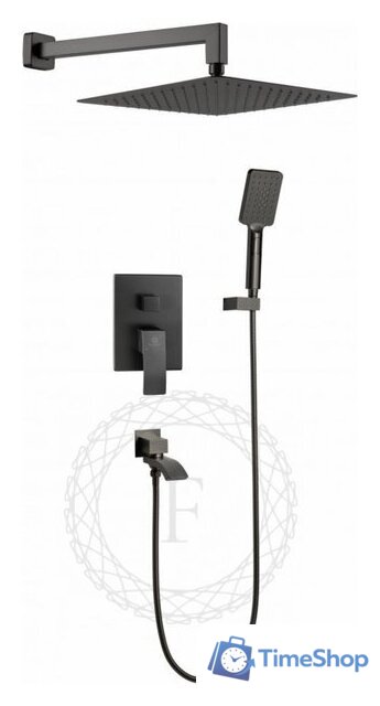 Душевая система  Filarete Waterfall FL1010 (графит) - Изображение №1 — Интернет-магазин Time-Shop