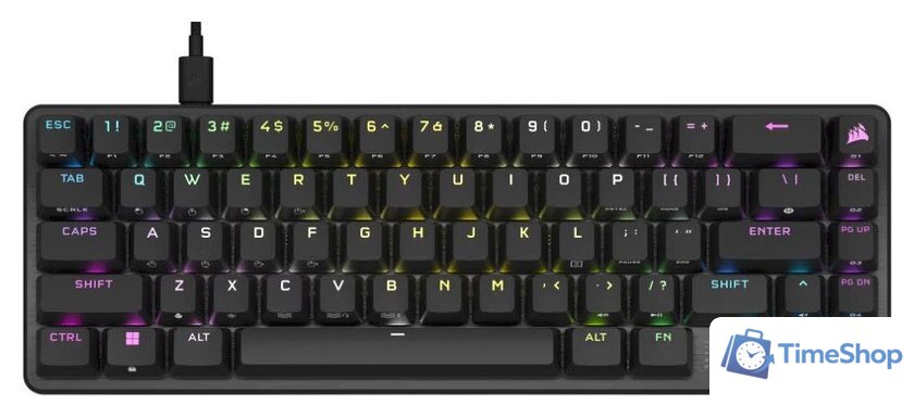 Клавиатура Corsair K65 Pro Mini (Corsair OPX, нет кириллицы) - Изображение №1 — Интернет-магазин Time-Shop