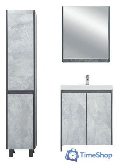  Doratiz Шкаф-пенал Крит 35 2712.309 (серый) - Изображение №10 — Интернет-магазин Time-Shop