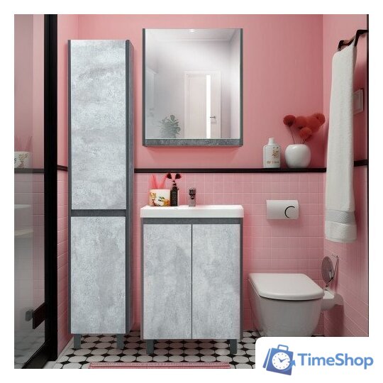  Doratiz Шкаф-пенал Крит 35 2712.309 (серый) - Изображение №12 — Интернет-магазин Time-Shop