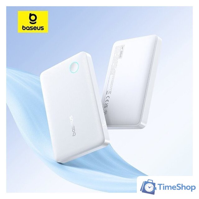 Внешний аккумулятор Baseus EnerFill FP11 10000mAh 15W (белый) - Изображение №11 — Интернет-магазин Time-Shop