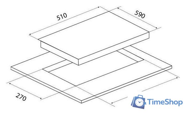 Варочная панель MPM MPM-30-GMH-20 - Изображение №4 — Интернет-магазин Time-Shop