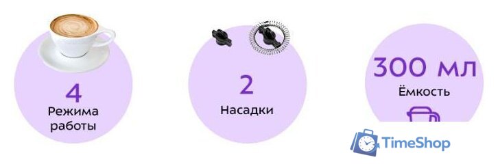 Автоматический вспениватель молока Kitfort KT-758 - Изображение №4 — Интернет-магазин Time-Shop