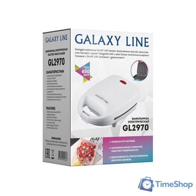 Вафельница Galaxy Line GL2970 - Изображение №5 — Интернет-магазин Time-Shop