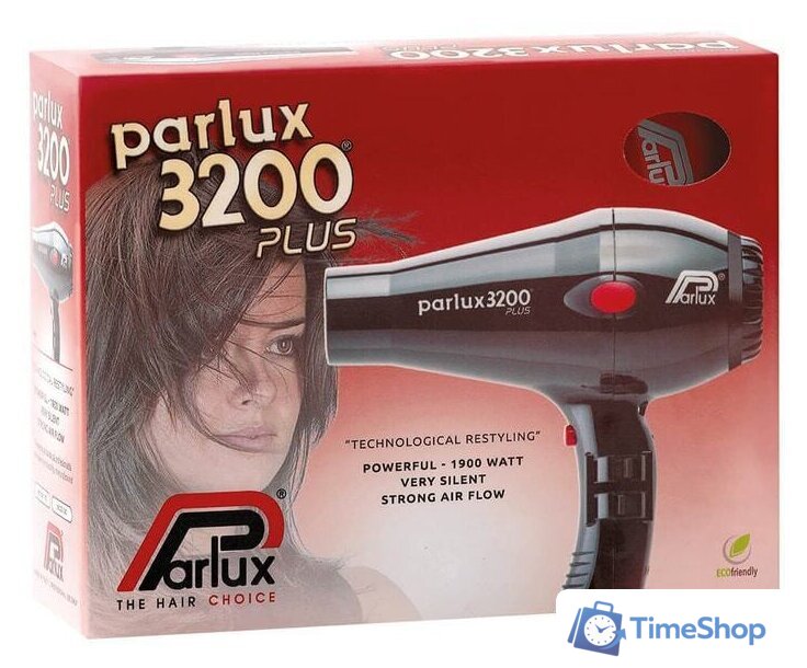 Фен Parlux 3200 Plus (серебристый) - Изображение №3 — Интернет-магазин Time-Shop