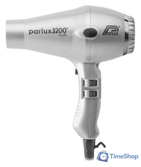 Фен Parlux 3200 Plus (серебристый) - Изображение №2 — Интернет-магазин Time-Shop