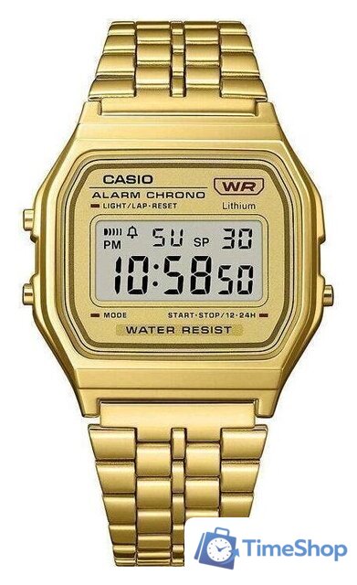 Наручные часы Casio A-158WETG-9 - Изображение №1 — Интернет-магазин Time-Shop