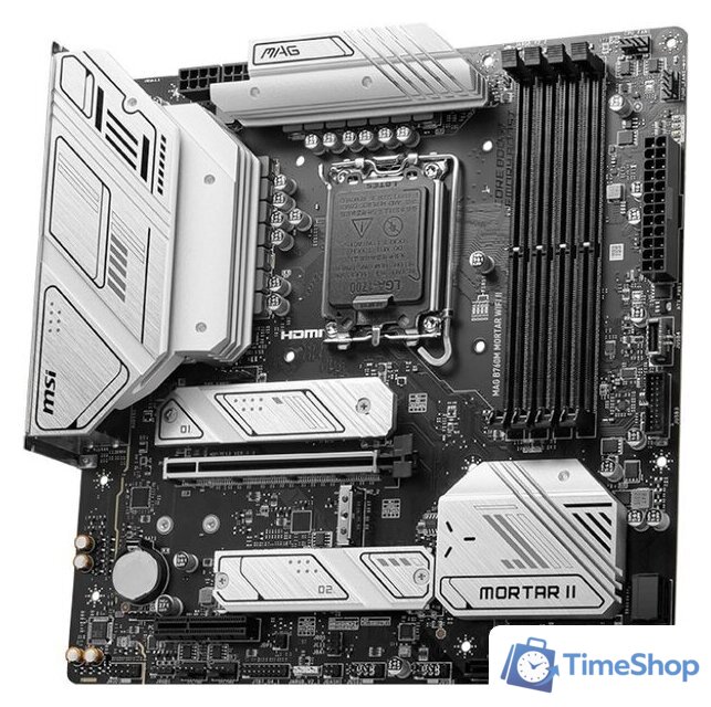 Материнская плата MSI MAG B760M Mortar WiFi II - Изображение №3 — Интернет-магазин Time-Shop