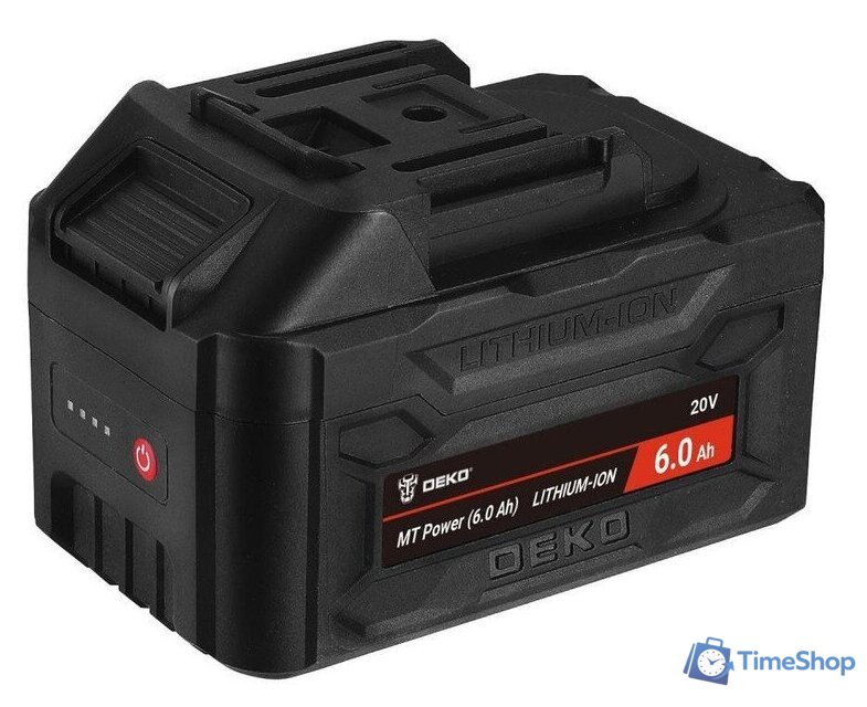 Аккумулятор Deko MT Power 084-1066 (20В/6 Ач) - Изображение №1 — Интернет-магазин Time-Shop