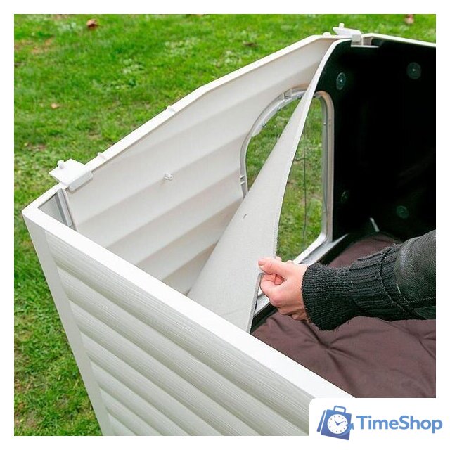 Будка Ferplast Dogvilla 70 87253099 - Изображение №4 — Интернет-магазин Time-Shop