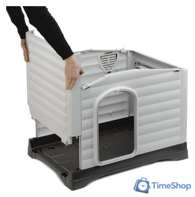 Будка Ferplast Dogvilla 70 87253099 - Изображение №7 — Интернет-магазин Time-Shop