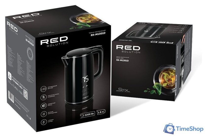 Электрический чайник RED Solution RK-M1301D - Изображение №14 — Интернет-магазин Time-Shop