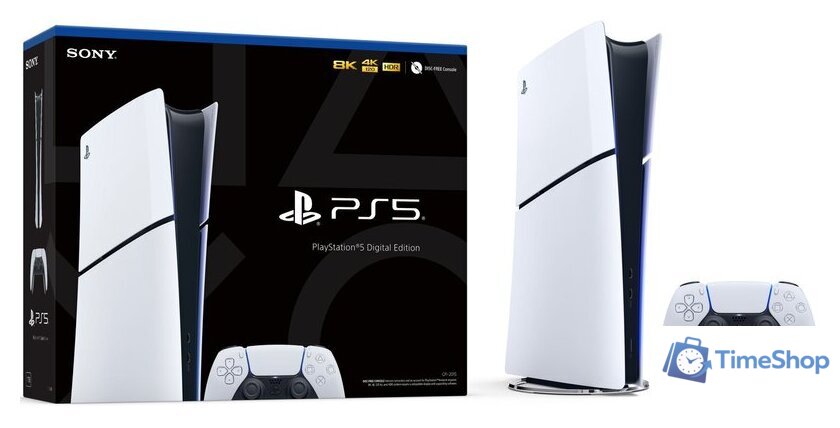 Игровая приставка Sony PlayStation 5 Slim Digital Edition CFI-2000B - Изображение №5 — Интернет-магазин Time-Shop