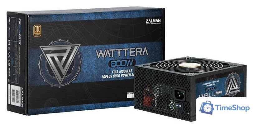 Блок питания Zalman Watttera ZM800-EBTII - Изображение №5 — Интернет-магазин Time-Shop