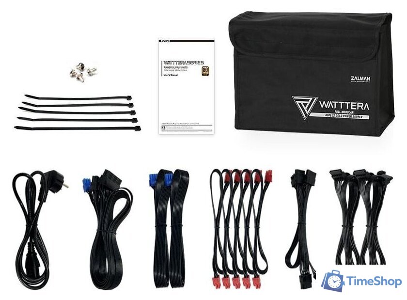 Блок питания Zalman Watttera ZM800-EBTII - Изображение №6 — Интернет-магазин Time-Shop