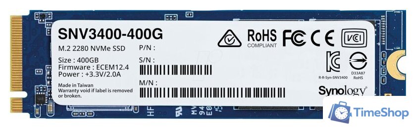 SSD Synology SNV3400 400GB SNV3400-400G - Изображение №1 — Интернет-магазин Time-Shop