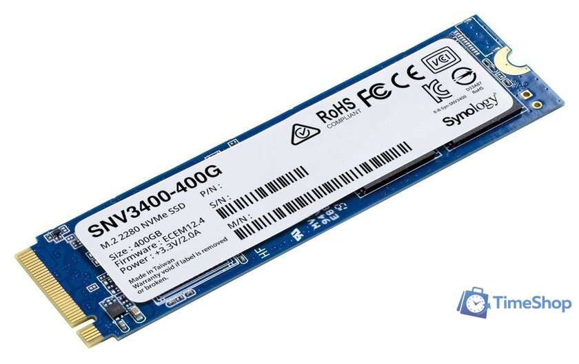 SSD Synology SNV3400 400GB SNV3400-400G - Изображение №2 — Интернет-магазин Time-Shop