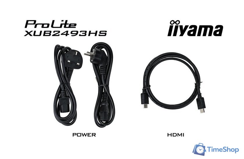 Монитор iiyama ProLite XUB2493HS-B5 - Изображение №9 — Интернет-магазин Time-Shop
