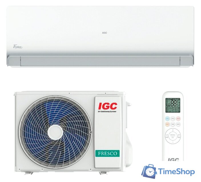 Кондиционер IGC Fresco S RAS/RAC-09NQR - Изображение №1 — Интернет-магазин Time-Shop