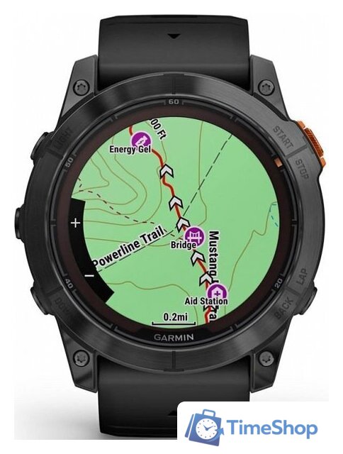 Умные часы Garmin Fenix 7 Pro Solar (сланцево-серый/черный) - Изображение №4 — Интернет-магазин Time-Shop