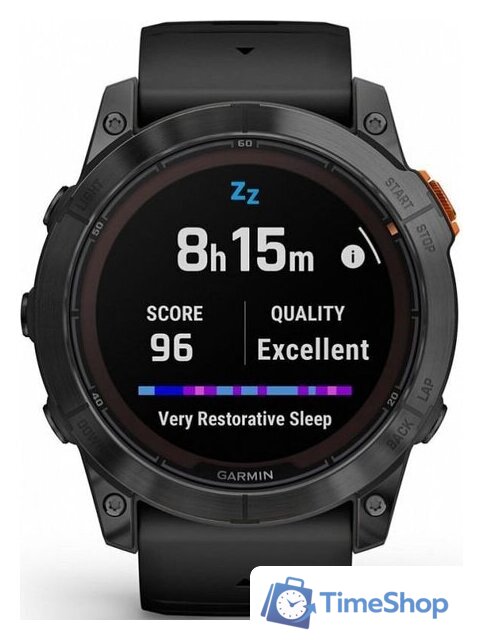 Умные часы Garmin Fenix 7 Pro Solar (сланцево-серый/черный) - Изображение №8 — Интернет-магазин Time-Shop