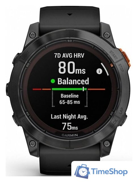Умные часы Garmin Fenix 7 Pro Solar (сланцево-серый/черный) - Изображение №5 — Интернет-магазин Time-Shop