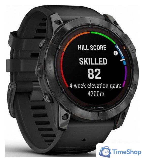 Умные часы Garmin Fenix 7 Pro Solar (сланцево-серый/черный) - Изображение №3 — Интернет-магазин Time-Shop