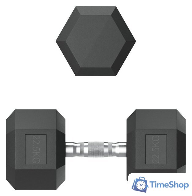 Гантель Unixfit DBHEX22.5 22.5 кг - Изображение №2 — Интернет-магазин Time-Shop