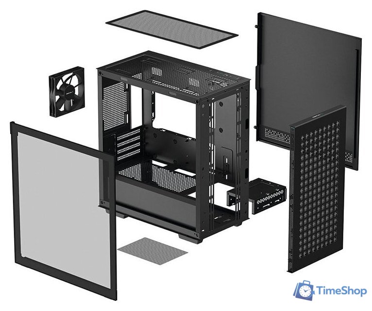 Корпус DeepCool CH370 R-CH370BK-PK650-R-1 - Изображение №11 — Интернет-магазин Time-Shop