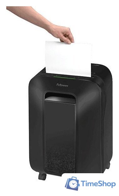 Шредер Fellowes Powershred LX201 (черный) - Изображение №5 — Интернет-магазин Time-Shop