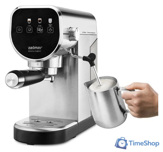 Рожковая кофеварка Zelmer ZCM7300 - Изображение №2 — Интернет-магазин Time-Shop