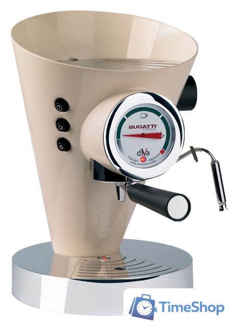 Рожковая кофеварка Bugatti 15-DIVAC (кремовый) - Изображение №1 — Интернет-магазин Time-Shop