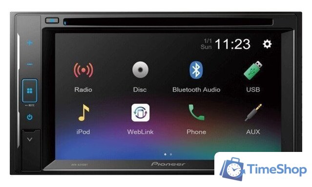 CD/MP3-магнитола Pioneer AVH-A245BT - Изображение №1 — Интернет-магазин Time-Shop